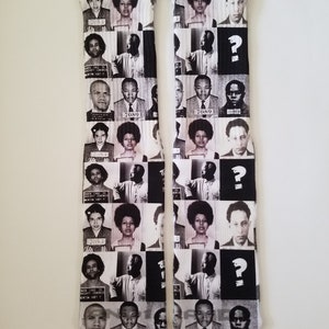 Black History leaders sublimation socks