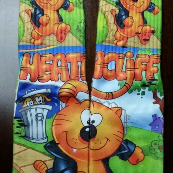 Heathcliff  sublimation socks