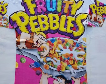 Fruity Pebbles Pink Sublimation t-shirt