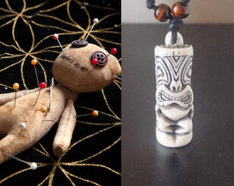 Voodoo Amulet Spirit Shango, Courage Strength Protection Enemies Victory And Justice, Occult Magic, Psychic Spiritual Jewelry.