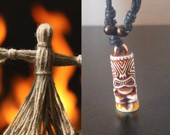 Voodoo-Amulett von Babalu Aye, Heilung und Reinigung, okkultes magisches Amulett, psychischer spiritueller Schmuck, kraftvoller Talisman.