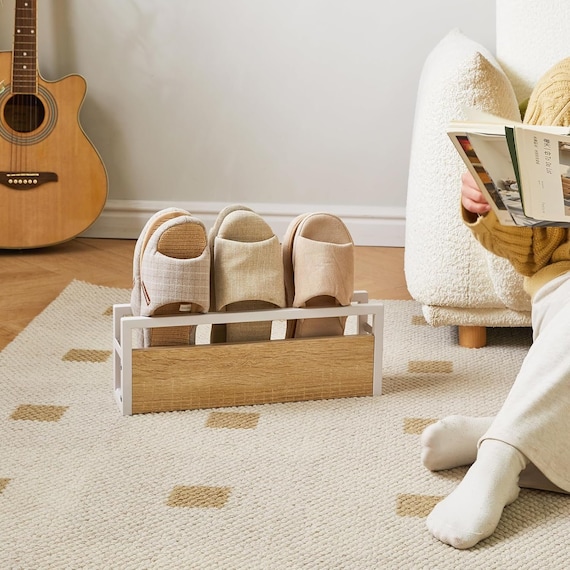 Slipper Shoe Stand Rack Storage, Housewarming Gift,metal Slipper