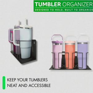Magnetic Thermos Holder Fridge Organizer, Space-Saving Kitchen Storage, Ideal Housewarming Gift
