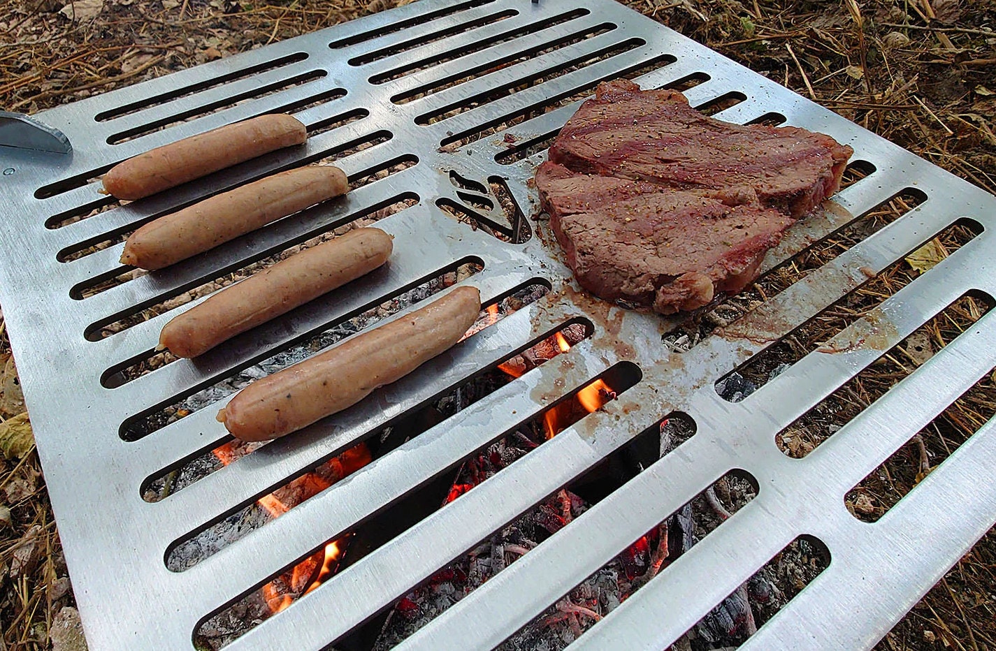 Foldable Portable Small Barbecue for Campers, Gift for Mangal Lovers - Etsy