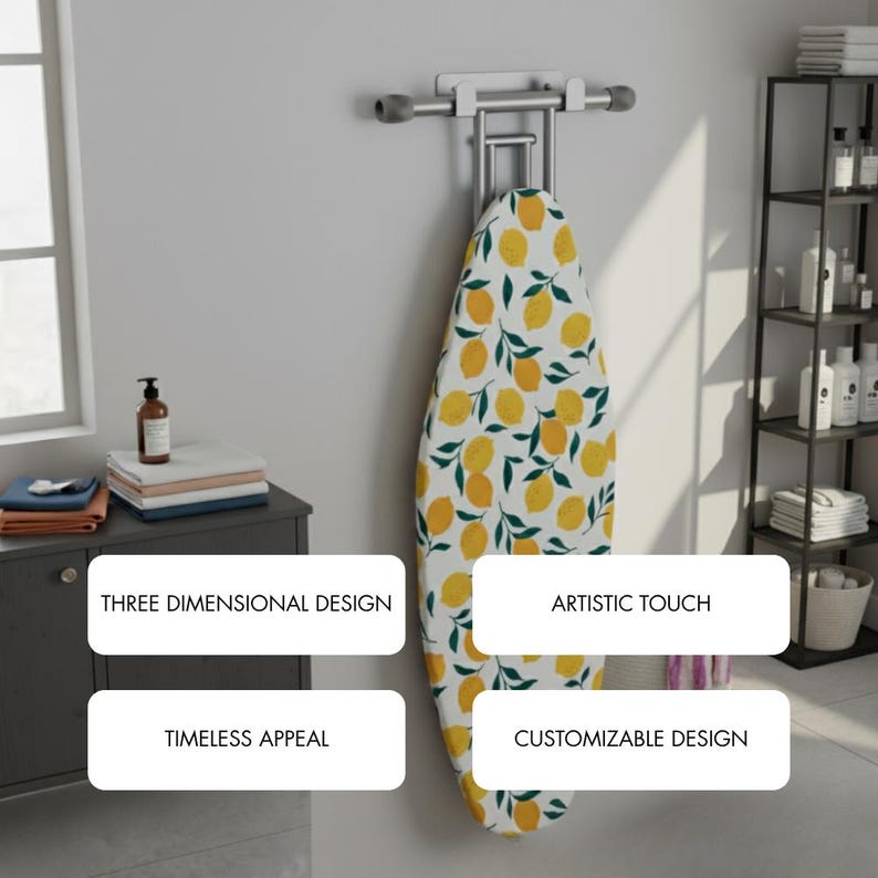 DecoMetalHome Ironing Board and Iron Holder - Thumbnail 5