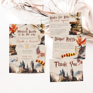 Harry potter invitations – Artofit