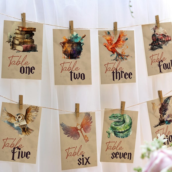 Diy Table Numbers - Etsy