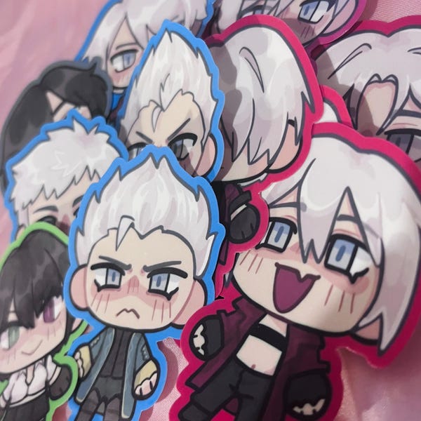 DMC Chibi stickers