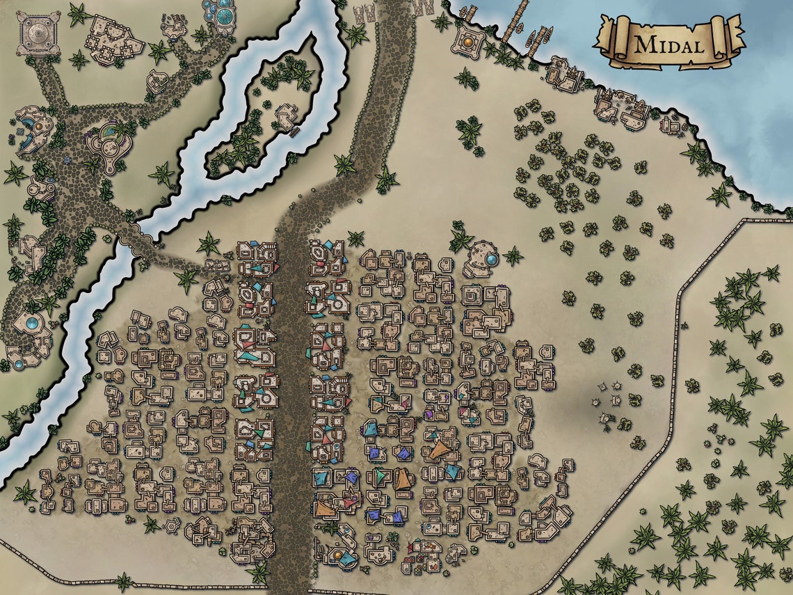 Custom Fantasy Map for Writers, Dnd, Decoration, Digital Download, Wall