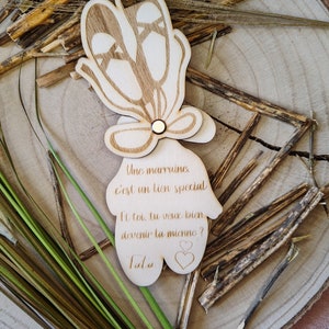 Request for personalized wooden Godfather/Godmother with dance shoe model