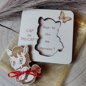 Solicitud de Padrino/Madrina Personalizada - Caballito Bebé