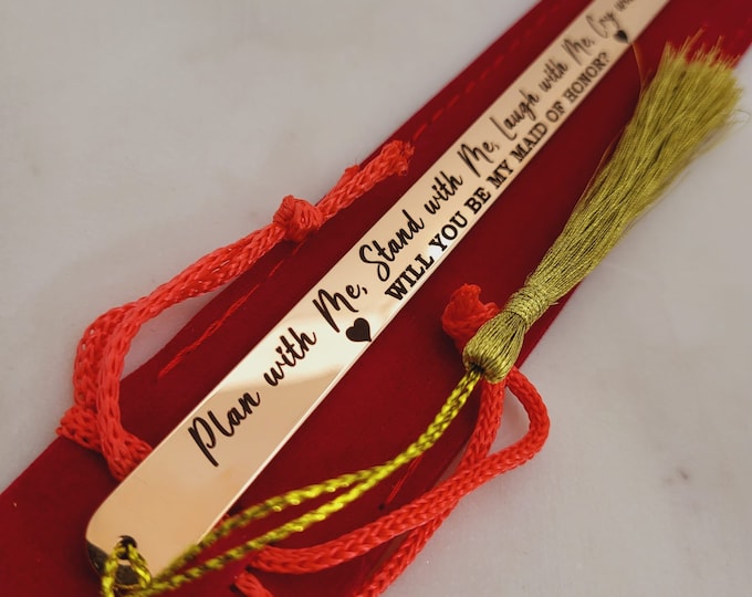 Will you be my Maid of Honor Proposal gift, Maid of Honor Bookmark Gift, Matron of Honor Gift - Maid of Honor gift,