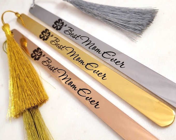 Best Mom Ever Book Marks from Son, Daughter, Kids on Mothers day - Mothers Days Gift's Bookmarks