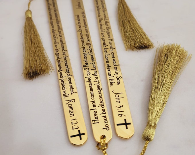 Joshua 1:9| Roman 12 | John 3 16 Bookmarks - PSALM Prayer Christian Bookmark .  Psalm Bookmarks . Biblical Bible Bookmarks.