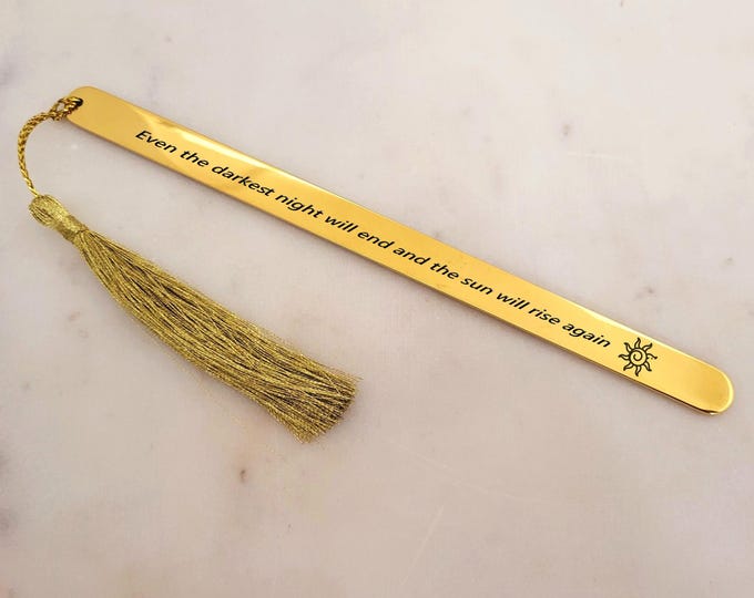 Affirmative bookmark | Inspiring Bookmarks | encouragement book mark | bookmark gift for booklover