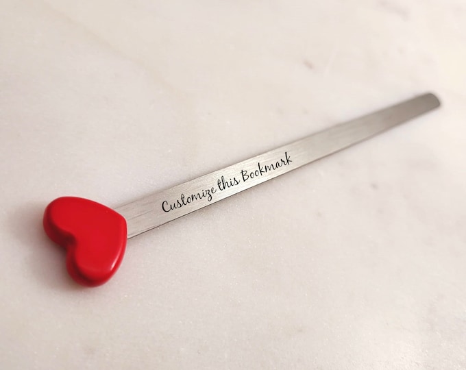 Custom Anniversary Bookmark. Gift for Book Lovers Women Men Kids. Beautiful Custom Bookmark Gift with Tassels