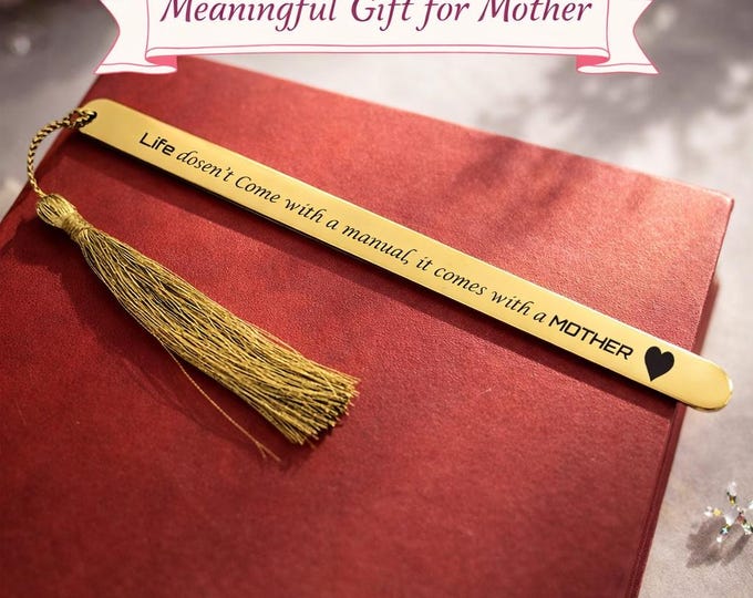 Life doesn't come with a Manual it comes with a Mother, Custom Gift For Mum, Mummy, Mama, Small Sentimental Mother's Day Gift