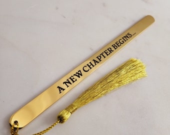 Unique Retirement Gift. A New Chapter Begins.  Retirement Gifts for Men Women Coworkers.