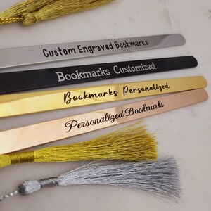 Metal popsicle bookmarks | Bookmark | Personalised Bookmark Custom Quote Bookmark, Personalized Bookmark, Gift for Book Lovers