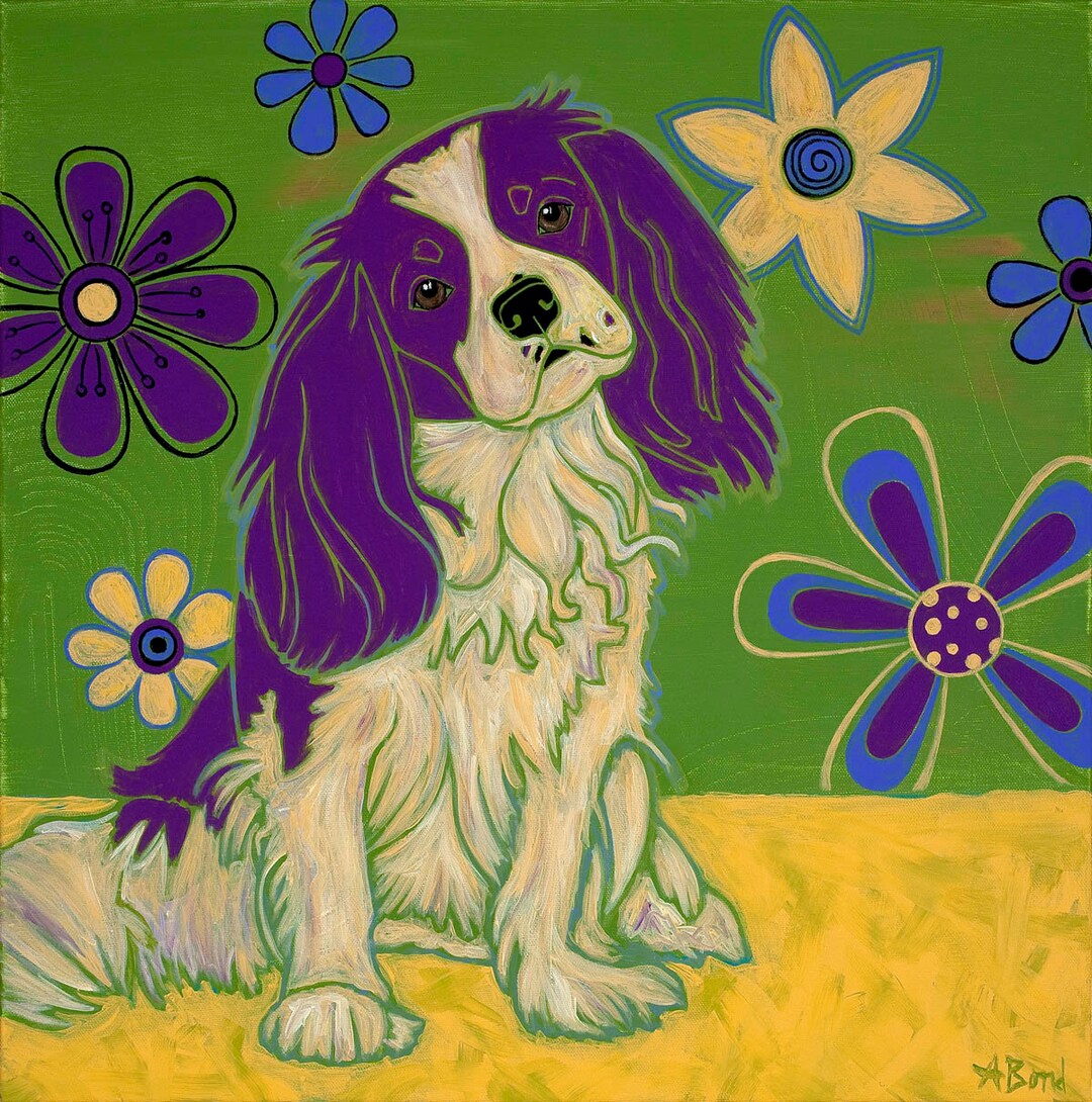 King Charles Wall Art King Charles Print Graceful King Etsy