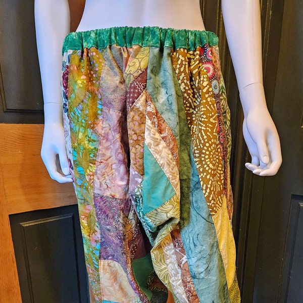 Patchwork Pants - Etsy