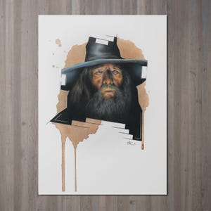 Gandalf, A4 Print, Artprint