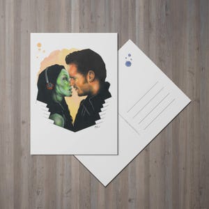 Guardians of the Galaxy, A6 Postcard, Artprint