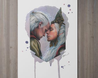 Daemon & Rhaenyra, Artprint