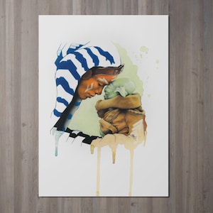 Ahsoka & Grogu, A4, Artprint