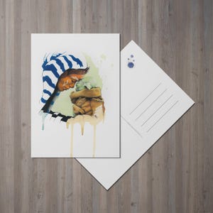 Ahsoka & Grogu, A6 Postcard, Artprint