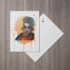 Ekko, Arcane, A6 Postcard, Artprint