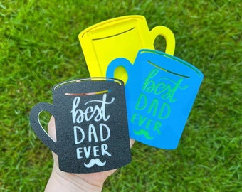 Father’s Day gift card holder, Father's Day gift from kids, birthday gift for dad, Father's Day money holder, Best Dad Ever gift for him