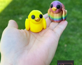 duck fidget, flexi duck, 3d duck figurine, 3d printed duck, jeep ducks, duck gifts, articulated duck figure, 3d printed animals, mini duck
