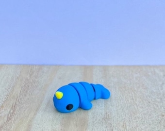3d printed narwhal, 3d printed fidget, Easter basket stuffers, Easter basket gifts, articulated narwhal figurine, articulated fidget