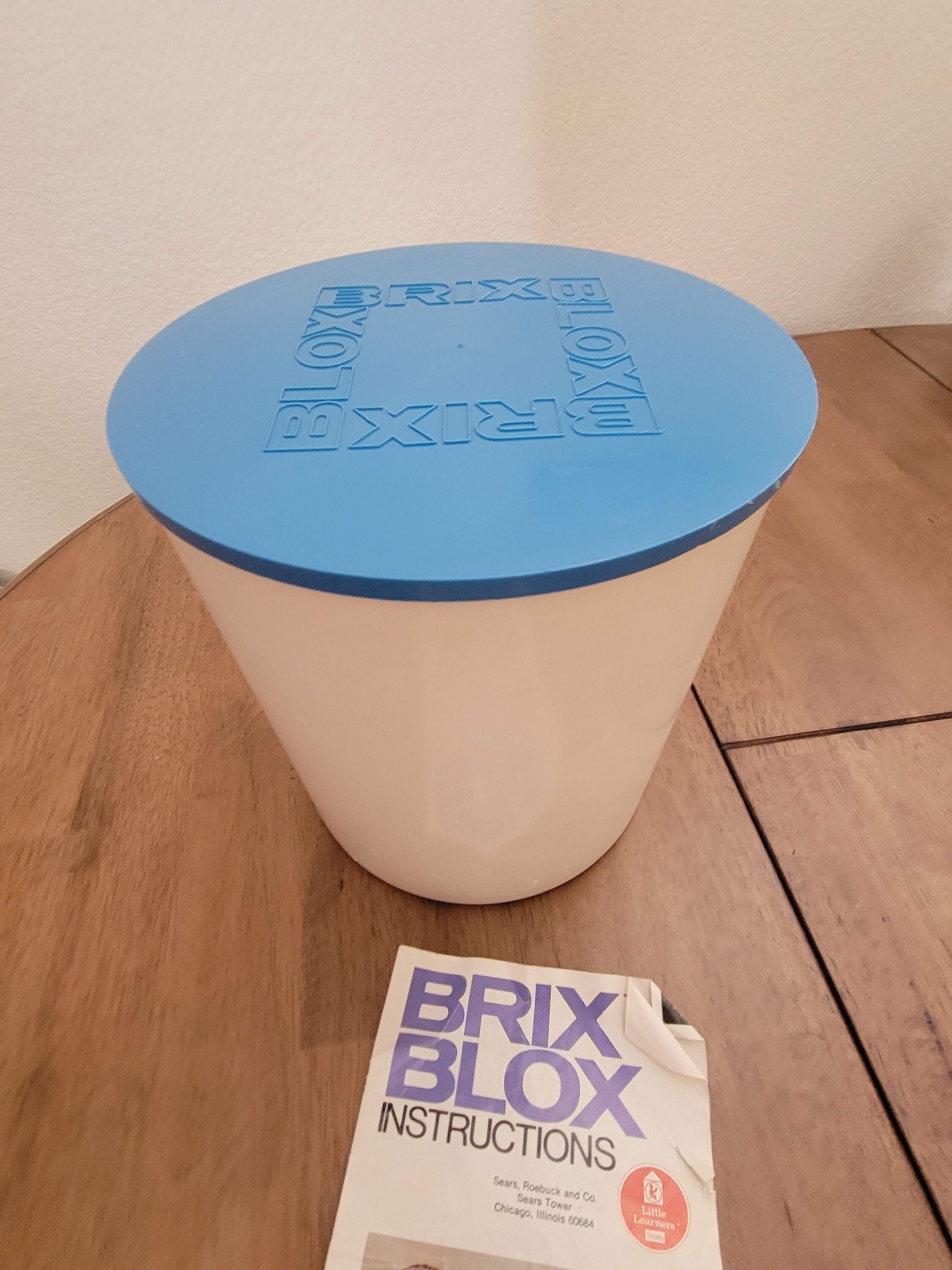 Vintage Sears 1980 Brix Blox Original Tub/bucket and Etsy