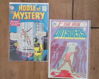 DC Comics 1962 House of Mystery #122,  1976 Outsiders #10