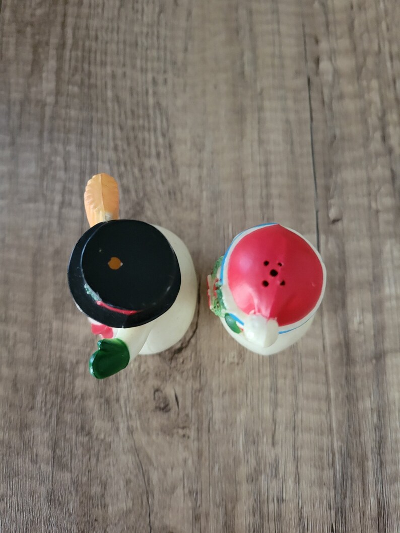 Vintage Frosty the Snowman and Mrs. Salt & Pepper Shakers, Christmas ...