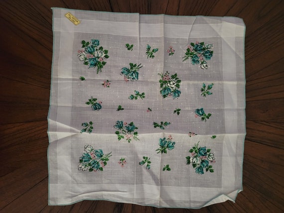Vintage Print Handkerchiefs set of 4 - image 3