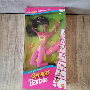 1994 Gymnast Barbie Bend and Move Body, Posable, NIB, Doll, Mattel, Athlete, Gymnastics, Gift, Birthday