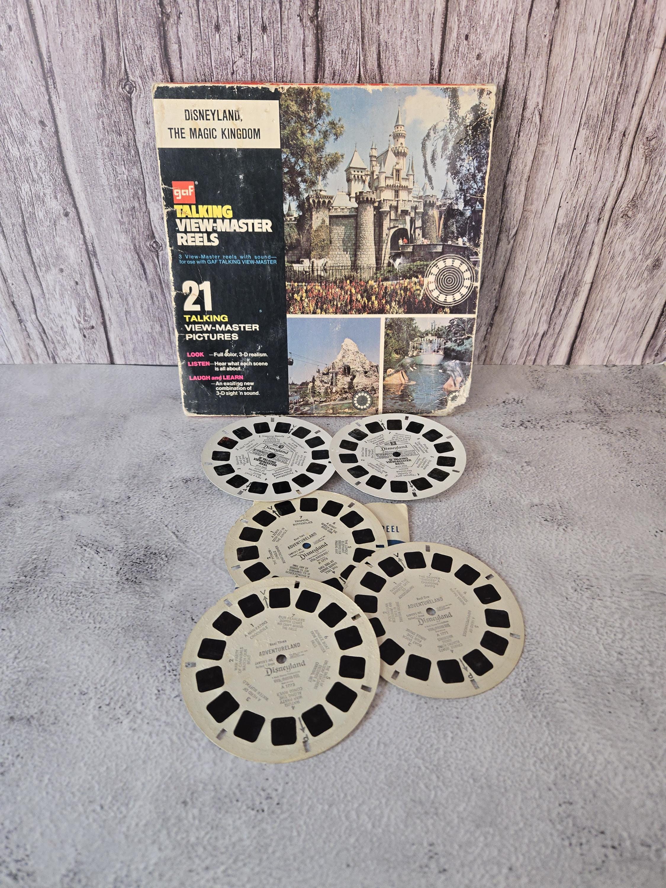 Viewmaster Reels Disneyland - Etsy