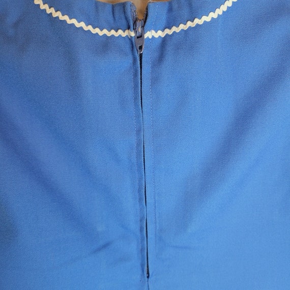 Florence Eiseman Custom Made Blue Chicken Pocket … - image 4