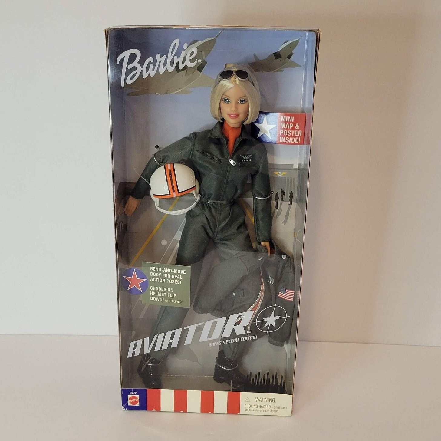 UNOPENED Barbie Aviator Mattel 2001 AAFES Special Edition - Etsy