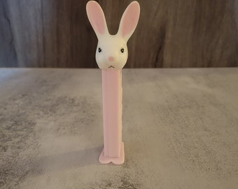 PEZ Vintage Pink Bunny Candy Dispenser