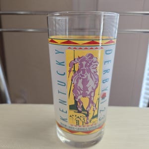 135th Kentucky Derby Mint Julep Glass 1997