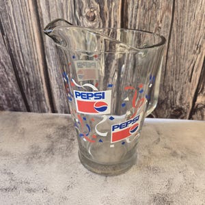 Pepsi Cola Pitcher - Etsy