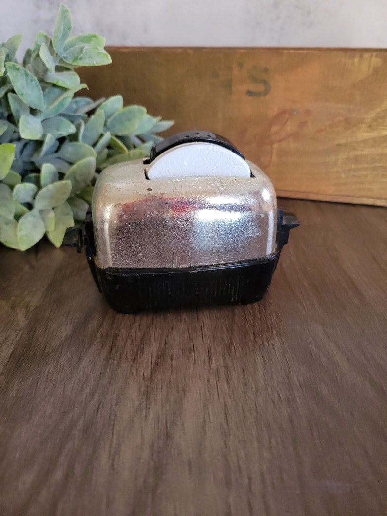 Vintage Miniature Pop up Toaster Salt and Pepper Shakers Etsy