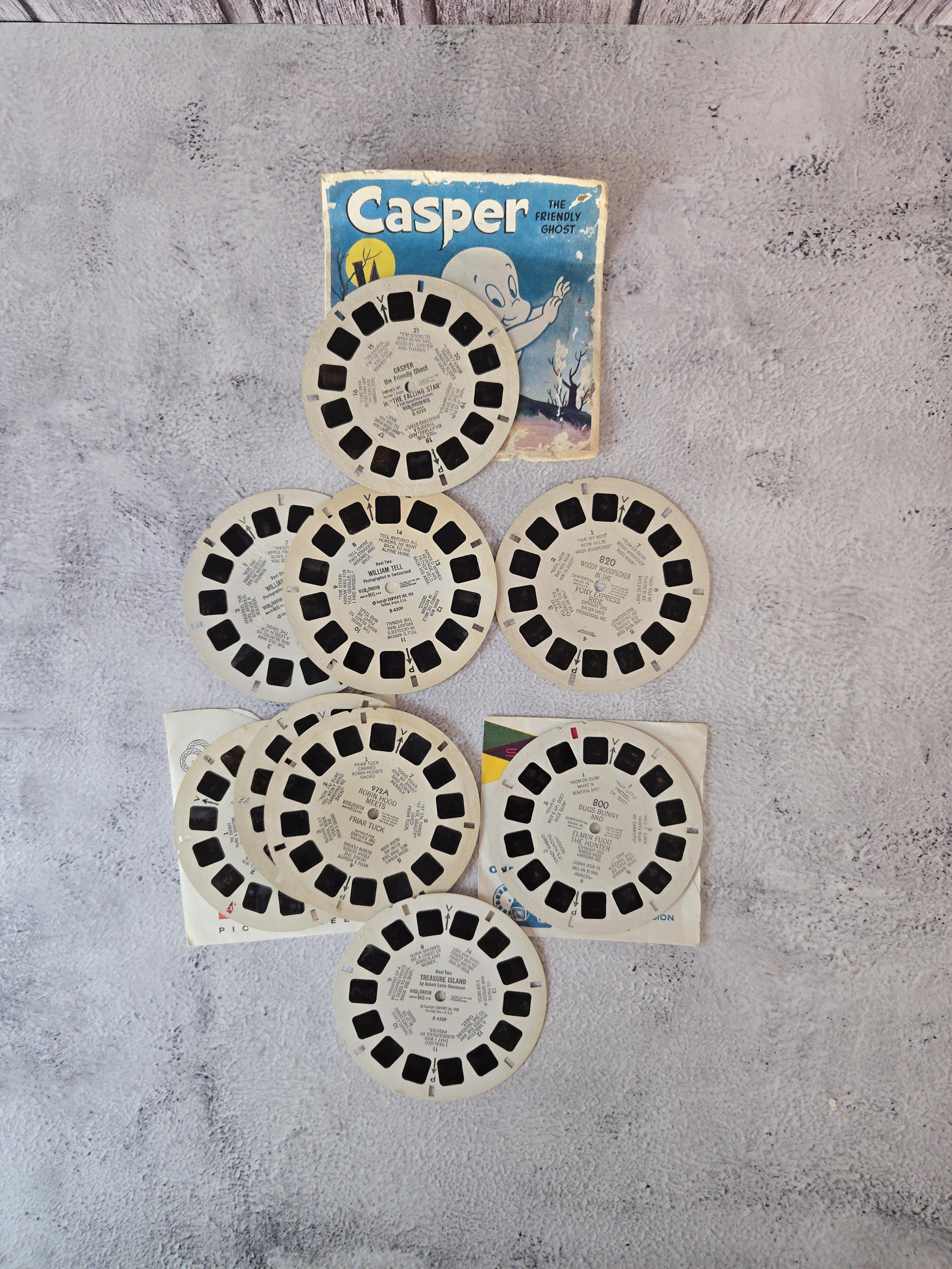 ビューマスター キャスパー 3D View master casper Amazon.com: 3Dstereo Gift Set ViewMaster - Casper Character