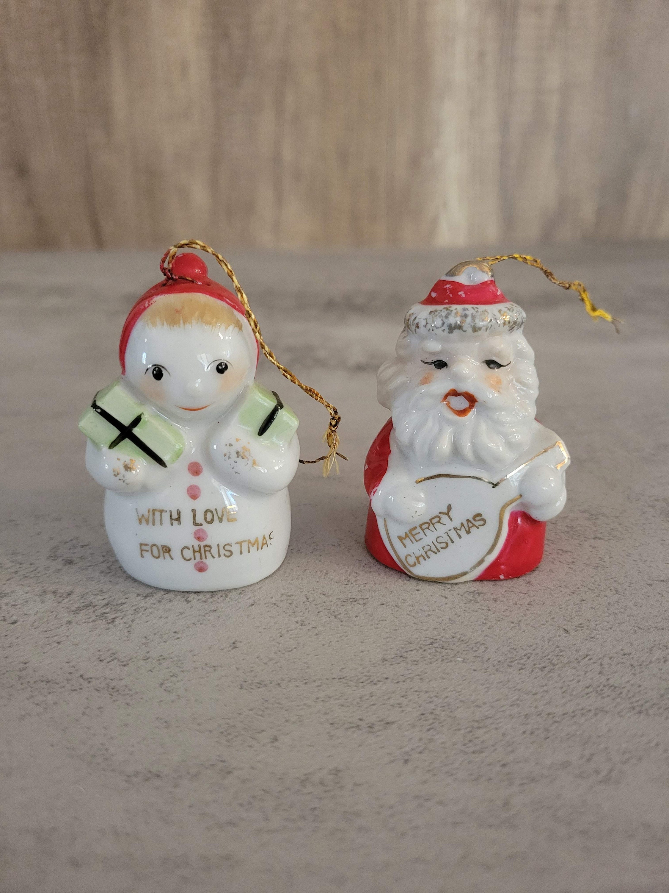 Vintage Japan Santa Ornament - Etsy