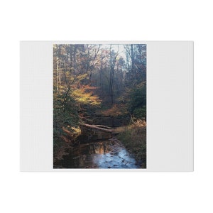 Matte Canvas, Stretched, 0.75&quot;