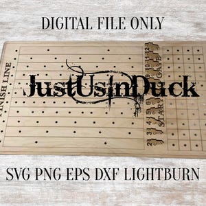 Bordspel paardenrace, paardenrennen, paardenracespel, digitaal bestand PNG, SVG, Dxf, EPS, lightburn, Instant download, lasergegraveerd, met pinnen